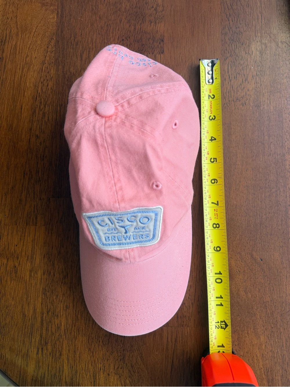 Cisco Brewers NANTUCKET / ACK Pink Baseball Cap - Picture 2 of 6